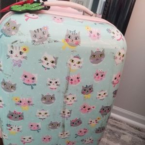 Pottery Barn Kids Kitten Luggage